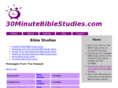 30minutebiblestudies.com
