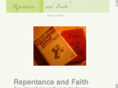 repentanceandfaith.com