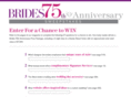 brides75thsweepstakes.com