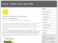 shineyourlightgifts.com