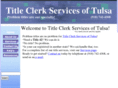 titleclerkservicesoftulsa.com