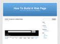 howtobuildawebpage.net