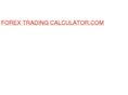 forextradingcalculator.com