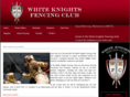 whiteknightsfencing.com