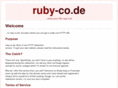 ruby-co.de