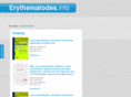 erythematodes.info