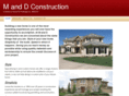 mandd-construction.com