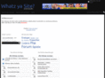 whatzyasite.de