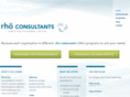 rhoconsultants.com