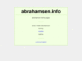 abrahamsen.info