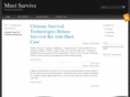 mustsurvive.com