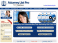attorneylistpro.com