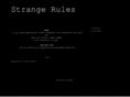 strangerules.com