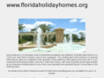 floridaholidayhomes.org