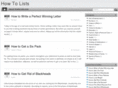 howtolists.com