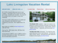 lakelivingstonvacationrental.com