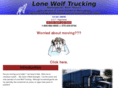 lonewolftrucking.com