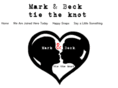 markandbecktietheknot.com