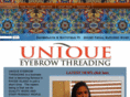 uniqueeyebrowthreading.com