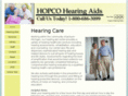 hopcohearing.com