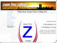 zoomthrucollege.com