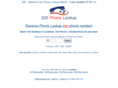 225phonelookup.com