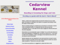 cedarviewkennel.com