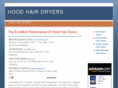 hoodhairdryers.net