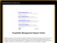 hospitalitymanagementdegreeonline.com
