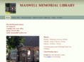 maxwellmemoriallibrary.org