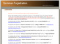 seminarsignup.info