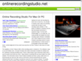 onlinerecordingstudio.net