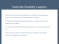 nashvilledisabilitylawyers.com