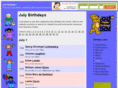 julybirthday.com