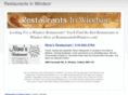 restaurantsinwindsor.com