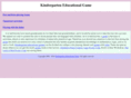 kindergarten-educational-game.com