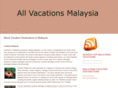 allvacationsmalaysia.com