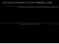 psychotherapistsoftware.com