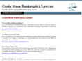 costamesabankruptcylawyer.com