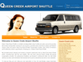 queencreekairportshuttle.com