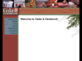 cedarandhardwood.com
