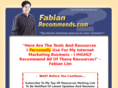 fabianrecommends.com