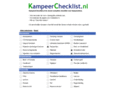 kampeerchecklist.nl