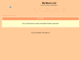mymusiclist.net