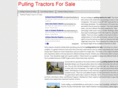 pullingtractorsforsale.com