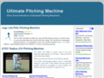 ultimatepitchingmachine.net