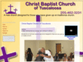 christbaptistchurchoftuscaloosa.org