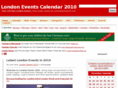 londonevents2010.com