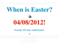when-is-easter.info