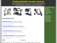 foldingmobilityscooter.com